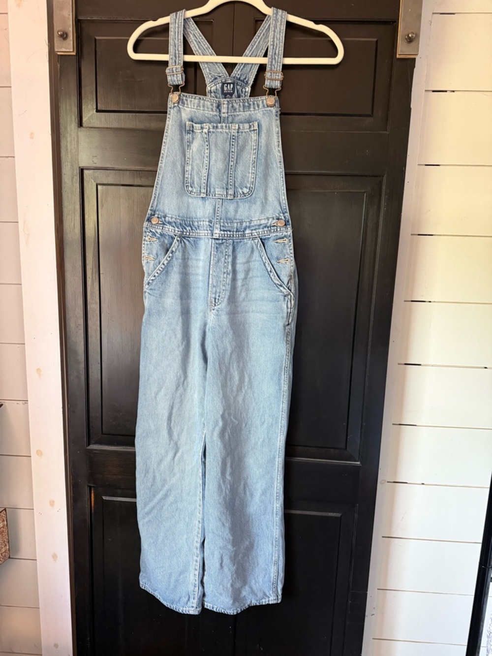 GAP Light Blue Denim Overalls